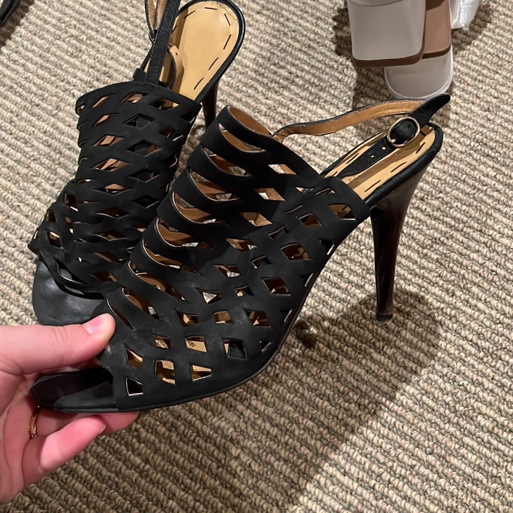 Nine West Black Heels 8.5
